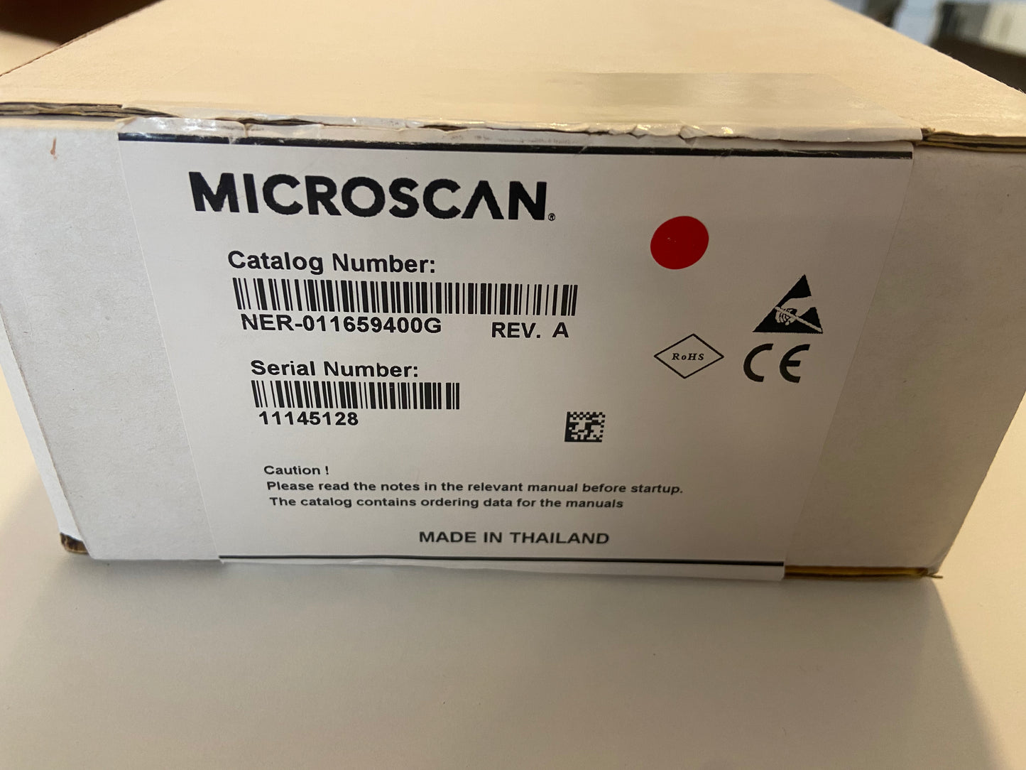 Microscan NER-011659400G Infrared Illuminator