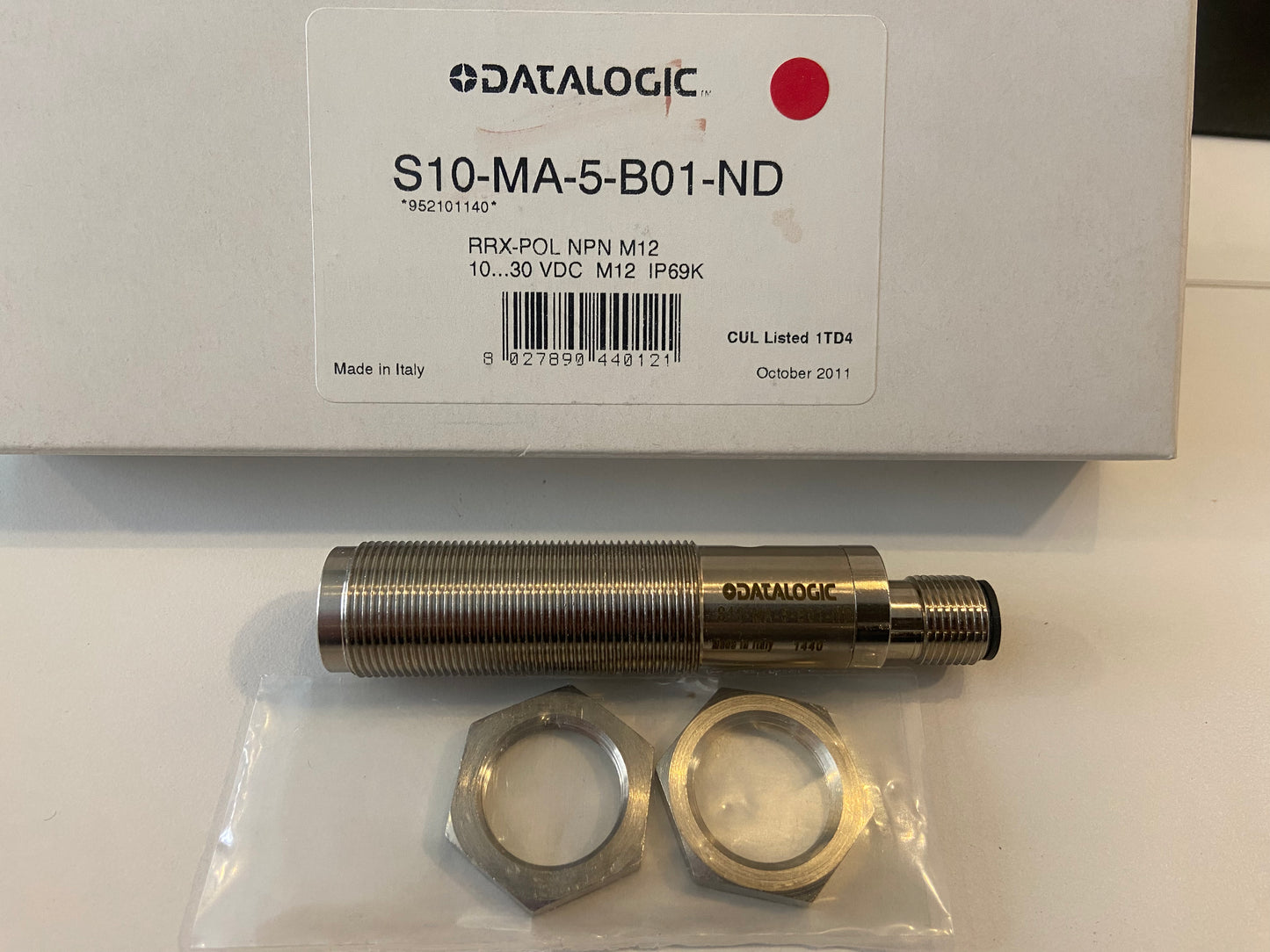 DATALOGIC S10-MA-5-B01-ND PHOTOELECTRIC SENSOR
