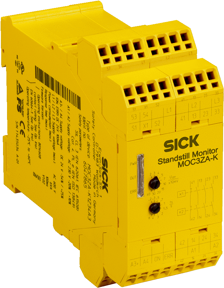 Sick MOC3ZA-KAZ33D3 STAND STILL MONITOR (6044981)