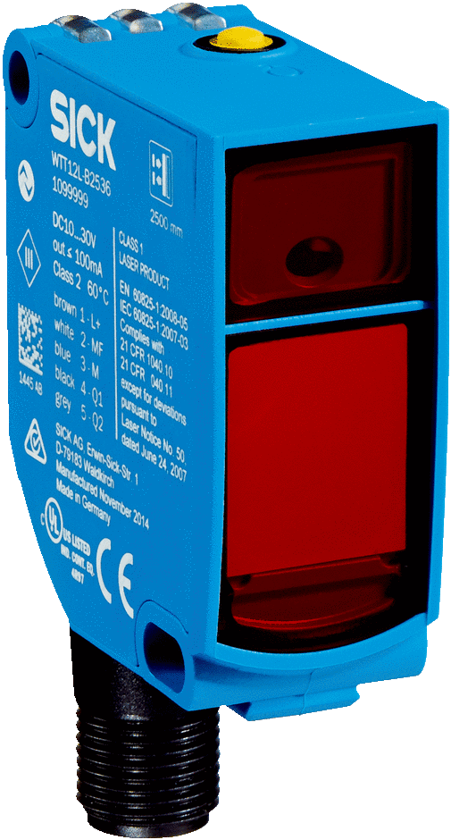 SICK WTT12L-B2542 (1072636) — LASER DISTANCE SENSOR