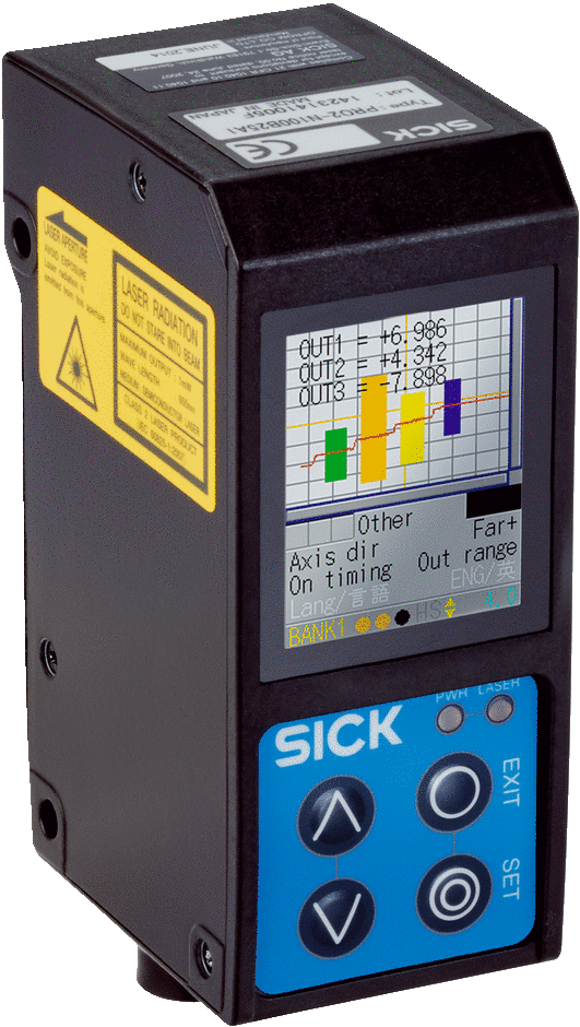 SICK PRO2-P100B25A1 (6052873) — LASER DISTANCE SENSOR