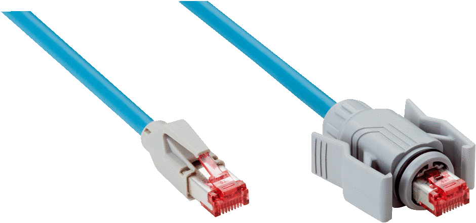 Câble Sick, mâle/mâle 10 m RJ45 Crosscat6 (6029775)