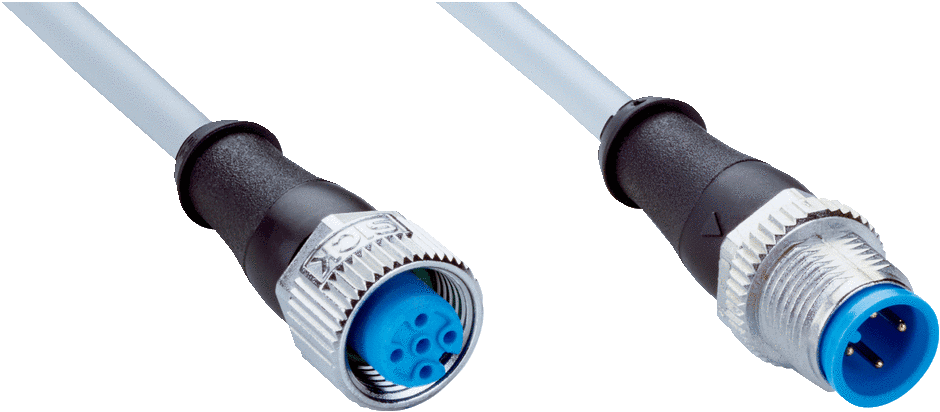 SICK YF2A14-C60VB3M2A14 (2096248) — CONNECTOR AND CABLE