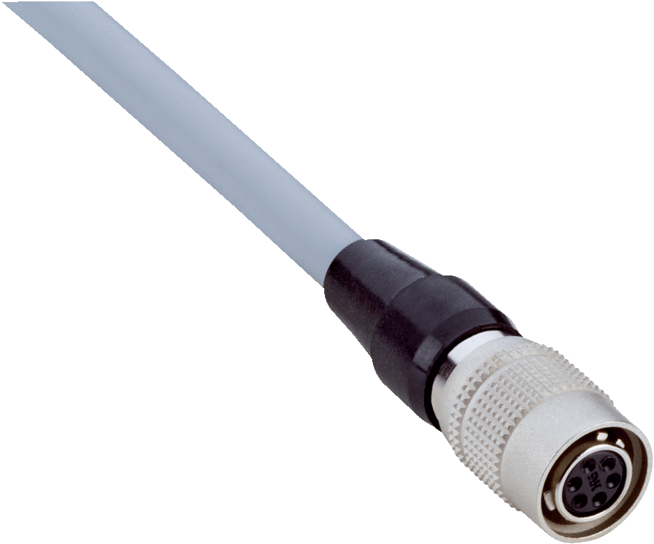 SICK CABLE,FEMALE (6061064) — CONNECTOR AND CABLE