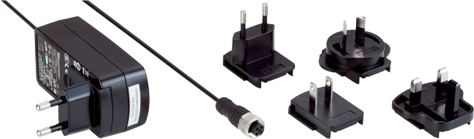 Sick POW.SUP.,PLUG 90-264VAC 24V 1A M12 5-P (6075718)