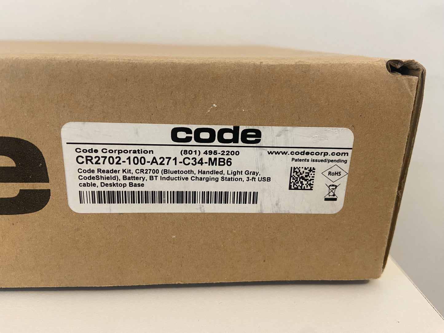 Code CR2700 Barcode Scanner