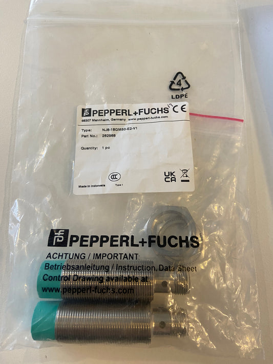 Pepperl + Fuchs  NJ8-18GM50-E2-V1 INDUCTIVE SENSOR