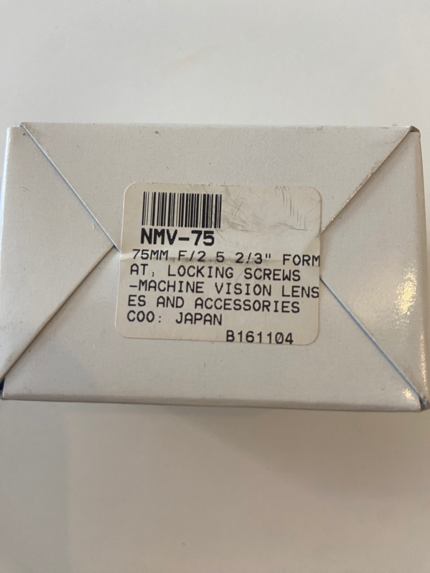 Navitar NMV-75 Lens Format Locking Screws 75mm/F2.5 2/3"