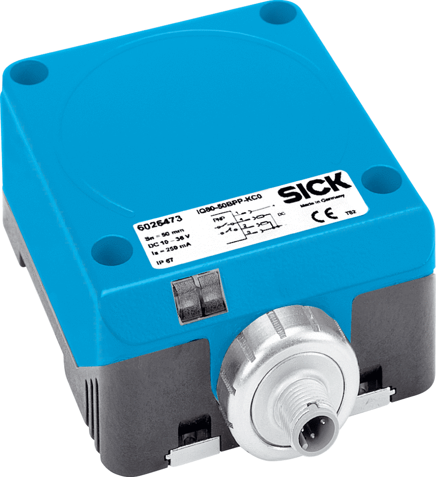 Sensor de proximidad de inducción Sick IQ80-50BPP-KC0 (6026473)