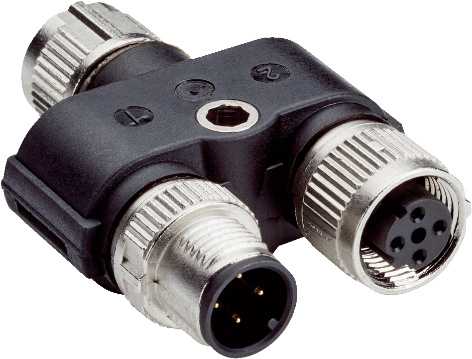 Adaptateur en Y SYL-1208-G0M 8P/2X4P.M12/M12 (6064008)