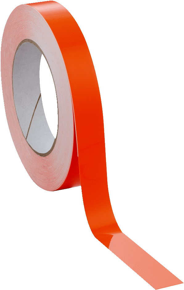 Ruban adhésif Sick ADH., PVC 20,0*25M Orange fluo (5338378)