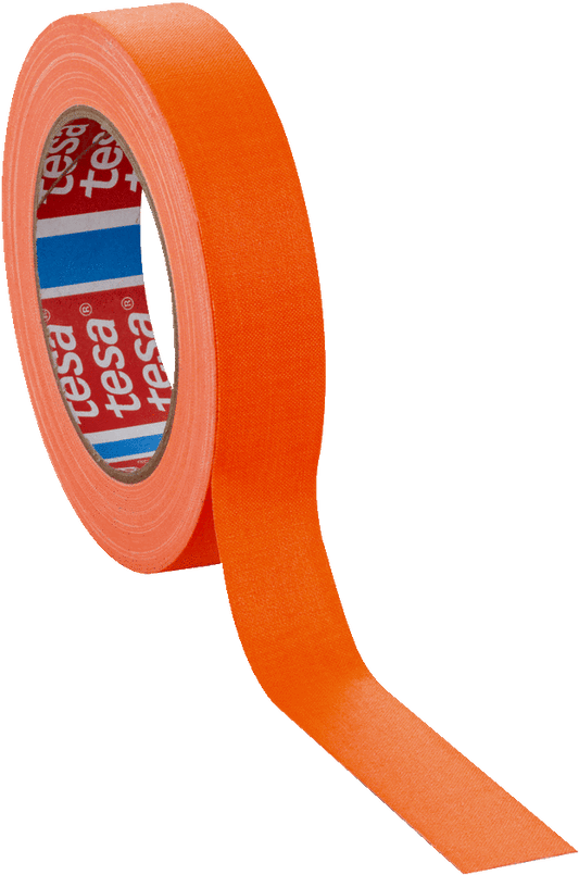Sick ADH. TAPE,FABRIC    25,0*25M NEON ORANGE (5337868)