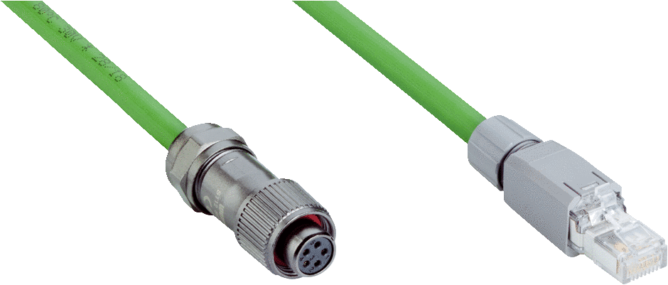 SICK ETHERNET (2098886) — CONNECTOR AND CABLE
