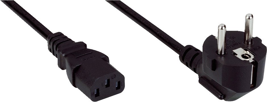 Cable Sick W.MA./FE.ST 2M5 SCHUKO/KALTG.BK (6048006)