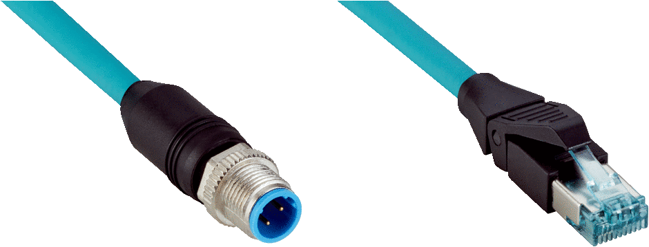 SICK YM2D24-020EF4MRJA4 (2129300) — CONNECTOR AND CABLE
