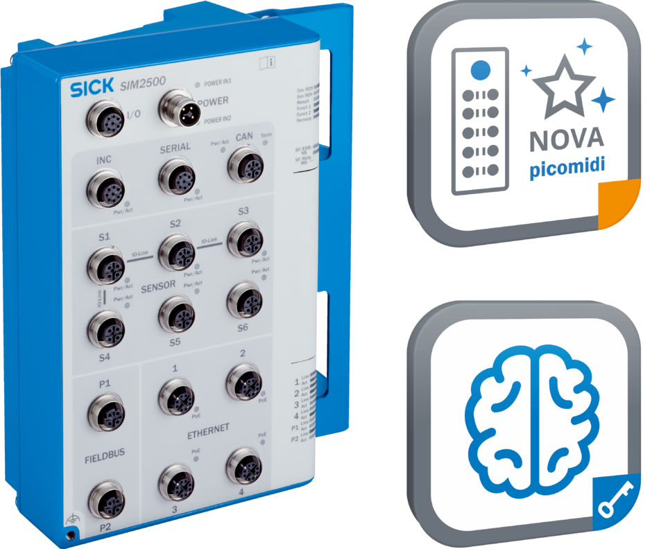 Sick SIM2500-2AX1G10 NOVA PICOMIDI II (1135071)
